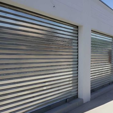 cortina de exterior enrollable metalicas para comercios