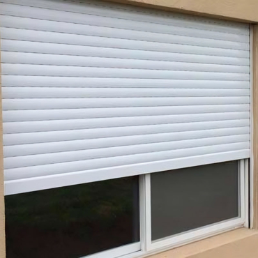 cortina exterior enrollar de pvc