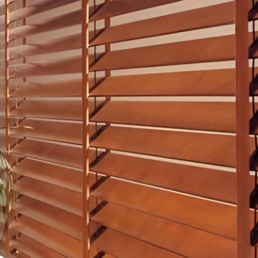 cortina de interior madera barrio